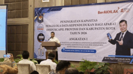Dirjen Dukcapil Kemendagri, Teguh Setyabudi (Devi/detikcom)


