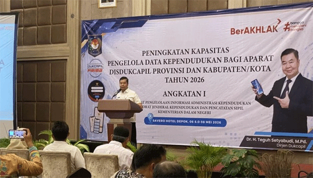 Dirjen Dukcapil Kemendagri, Teguh Setyabudi (Devi/detikcom)

