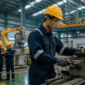 Para pekerja sektor industri (Foto: AI)