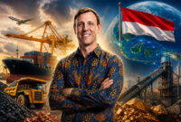 Luke Thomas Mahony berdiri di tengah sorotan setelah pemerintah menunjuknya sebagai Direktur Utama PT Danantara Sumber Daya Indonesia (DSI), BUMN baru yang akan mengelola ekspor sumber daya alam strategis Indonesia mulai Juni 2026.