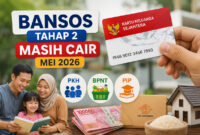 ilustrasi bansos cair