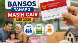 ilustrasi bansos cair