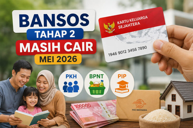 ilustrasi bansos cair