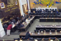 Ilustrasi suasana ruang rapat Badan Legislasi (Baleg) DPR RI.(KOMPAS.com/Rahel)