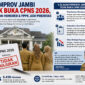 ilustrasi pemprov jambi tidak membuka cpns 2026
