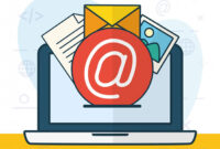 ilustrasi email