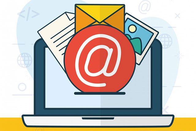 ilustrasi email