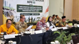 Fraksi Partai Golkar MPR RI meminta pemerintah segera menindaklanjuti isu guru honorer hingga dosen yang sebagian besar hidupnya masih memprihatinkan. (Taufiq/detikcom)
