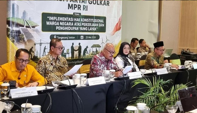 Fraksi Partai Golkar MPR RI meminta pemerintah segera menindaklanjuti isu guru honorer hingga dosen yang sebagian besar hidupnya masih memprihatinkan. (Taufiq/detikcom)
