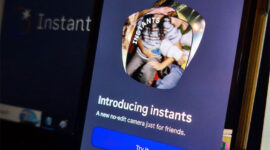 Fitur Instant sudah bisa dicoba pengguna Instagram di Indonesia.(KOMPAS.com/Wahyunanda Kusuma)
