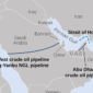 Jalur pipa minyak East-West yang menjadi alternatif distribusi minyak di Selat Hormuz.(WIKIMEDIA COMMONS)