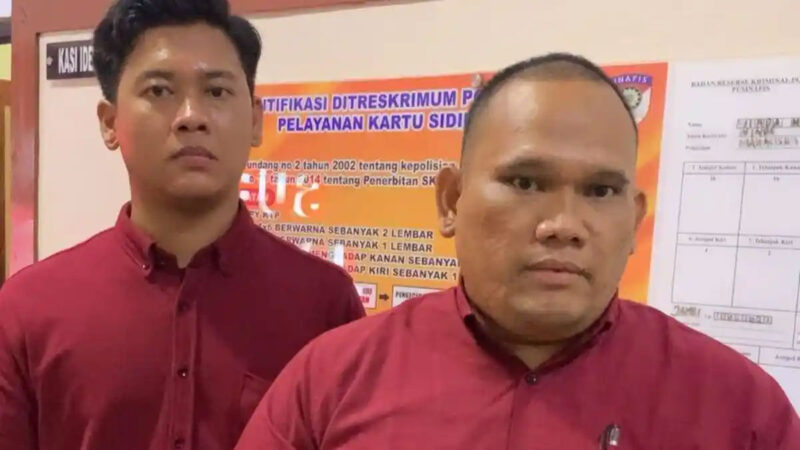 Pengacara dari LBH Makalam, Putra Tambunan, mengatakan laporan ke polisi terkait dugaan penipuan oleh Titin Marleni yang mengaku orang dekat Gubernur Jambi.