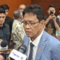 Menteri Keuangan Purbaya Yudhi Sadewa kepada media di Kemenkeu, Jakarta, Selasa (19/5/2026).(KOMPAS.com/DEBRINATA RIZKY)