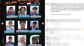 9 Relawan Global Sumud Flotilla asal Indonesia yang ditangkap oleh tentara Israel, Rabu (20/5/2026).(Dok. Global Peace Convoy Indonesia)