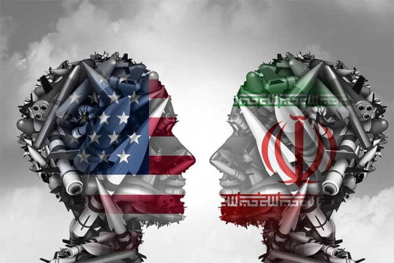 Ilustrasi perang AS vs Iran(Shutterstock)
