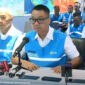 Direktur Utama (Dirut) PLN Darmawan Prasodjo dalam konferensi pers di Jakarta, Sabtu (23/5/2026). Darmawan Prasodjo mengungkapkan indikasi awal penyebab terjadinya gangguan sistem kelistrikan yang mengakibatkan listrik padam atau blackout di sebagian Sumatera sejak Jumat (22/5/2026) malam.