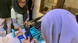 QRIS-Penggunaan QRIS di Jambi terus meningkat, dengan mayoritas pengguna berasal dari sektor UMKM dan kalangan usia produktif. 
