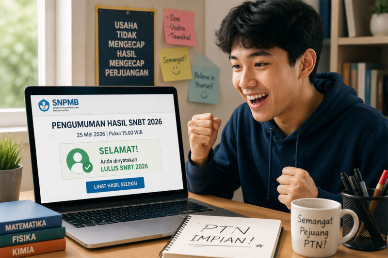 ilustrasi pengumuman resmi SNPMB