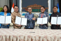 Alfamart dan Alfamidi bekerja sama dengan Kemendikdasmen penguatan skema link and match antara dunia pendidikan vokasi dan industri ritel modern. Foto: dok. Alfamart.
