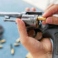 Ilustrasi pistol.(GETTY IMAGES via BBC INDONESIA)

