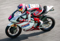 Ilustrasi Veda Ega Pratama di balap Moto3(Dok. Honda Team Asia)