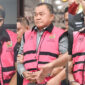 Tiga mantan pimpinan BGN: Dadan Hindayana (kiri), Lodewyk Pusung (tengah), dan Sony Sanjaya (kanan)