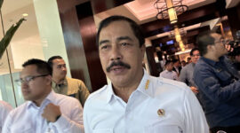 Menteri Imigrasi dan Pemasyarakatan (Imipas) Agus Andrianto saat ditemui di Hotel Gran Melia, Jakarta, Rabu (22/4/2026).(KOMPAS.com/HARYANTI PUSPA SARI )