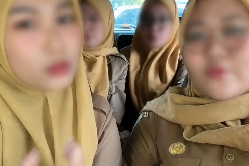 Diduga ASN dilingkup Pemerintah Kota Jambi yang memamerkan gaji 13 di media sosial(KOMPAS.com/KURNIA SANDI)