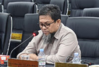 Kepala Dinas Pendidikan Provinsi Sulawesi Selatan, Iqbal Nadjamuddin saat menghadiri RDP DPRD Sulsel, di Kantor DPRD Sulsel, Makassar, Jumat (12/6/2026)(Kompas.com/ Atri Suryatri Abbas)