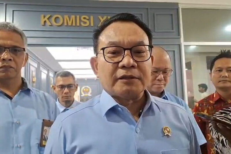 Kepala Staf Kepresidenan (KSP) Dudung Abdurachman di Kompleks Parlemen, Jakarta, Rabu (3/6/2026).(KOMPAS.com/Rahel)