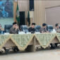 Wali Kota Jambi Maulana saat dialog publik bersama masyarakat di Aula Griya Mayang, Kota Jambi, Sabtu (13/6/2026) (KOMPAS.com/KURNIA SANDI)