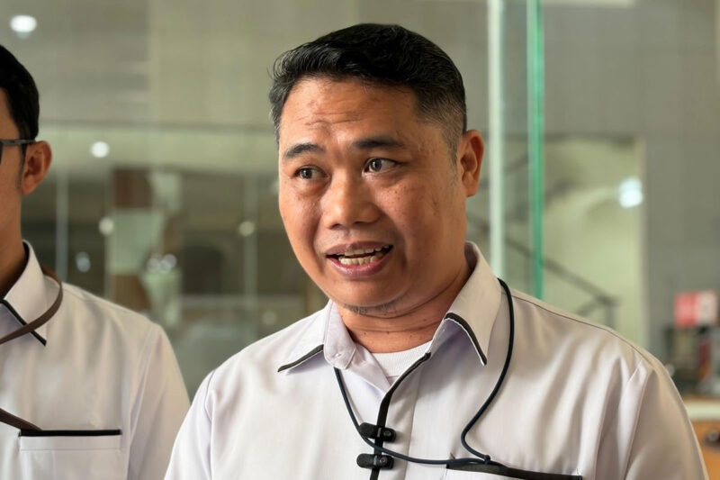 Deputi Penindakan dan Eksekusi KPK, Asep Guntur Rahayu di Gedung Merah Putih, Jakarta, Senin (1/6/2026).(KOMPAS.com/HARYANTI PUSPA SARI)