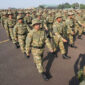 Sejumlah calon pengelola Koperasi Desa/Kelurahan Merah Putih (KDKMP) dan calon pengelola Kampung Nelayan Merah Putih (KNMP) yang akan mengikuti Latihan Dasar Kemiliteran (Latsarmil) Komponen Cadangan (Komcad). (DOK. Setjen Infohan Kemhan)