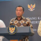 Mensesneg Prasetyo Hadi saat mengumumkan Kepala BGN Dadan Hindayana dicopot di Istana, Jakarta, Selasa (2/6/2026). (KOMPAS.com/ADHYASTA DIRGANTARA)
