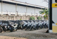Fasilitas perakitan dan penyimpanan milik Emmo Electric Mobility di kawasan Bogorindo, Sentul, Kabupaten Bogor, Jawa Barat.(Foto: KOMPAS.com/Ruly)