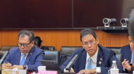 Menteri Keuangan Purbaya Yudhi Sadewa dalam pertemuan bilateral dengan Menteri Keuangan Republik Rakyat Tiongkok (RRT), Lan Fo’an, di Beijing pada Rabu (17/6/2026).