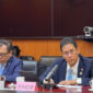 Menteri Keuangan Purbaya Yudhi Sadewa dalam pertemuan bilateral dengan Menteri Keuangan Republik Rakyat Tiongkok (RRT), Lan Fo’an, di Beijing pada Rabu (17/6/2026).
