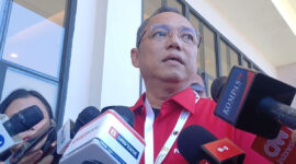 Politikus PDI-P Deddy Sitorus. PDI-P mengaku terus mengawasi gerakan Partai Solidaritas Indonesia (PSI) di tengah rencana(KOMPAS.com/Tria Sutrisna)
