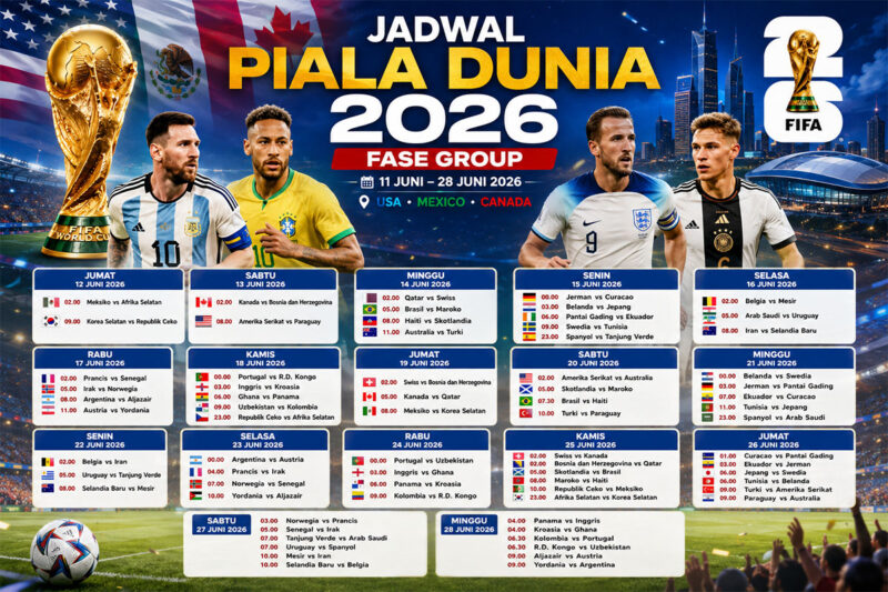 jadwal piala dunia