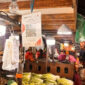 Pedagang sayur di Pasar Aur Duri, Kota Jambi sudah menyediakan QRIS untuk kemudahan berbelanja