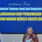 Komisioner Pengkajian dan Penelitian Komnas HAM, Uli Parulian Sihombing (kanan), bersama Koordinator Subkomisi Penegakan HAM Komnas HAM, Pramono Ubaid Tanthowi, menyampaikan temuan dan rekomendasi terkait pelaksanaan Program Makan Bergizi Gratis (MBG) dalam konferensi pers di Jakarta, Senin (15/6/2026).(KOMPAS.com/Fristin Intan Sulistyowati )
