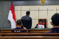 suasana di ruangan sidang