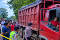 ilustrasi supir truk meninggal