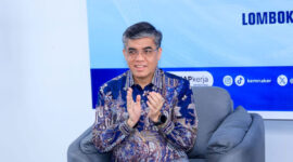 Menaker Yassierli dalam diskusi Identifikasi Ketenagakerjaan dan Pelatihan di KEK Mandalika, Lombok Tengah, Nusa Tenggara Barat (NTB), Jumat (3/7/2026). (Dok. Biro Humas Kemnaker)
