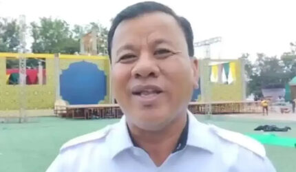 Bupati Kuansing, Suhardiman Amby, terjaring OTT KPK(Tribun Pekanbaru/Guruh Budi Wibowo)