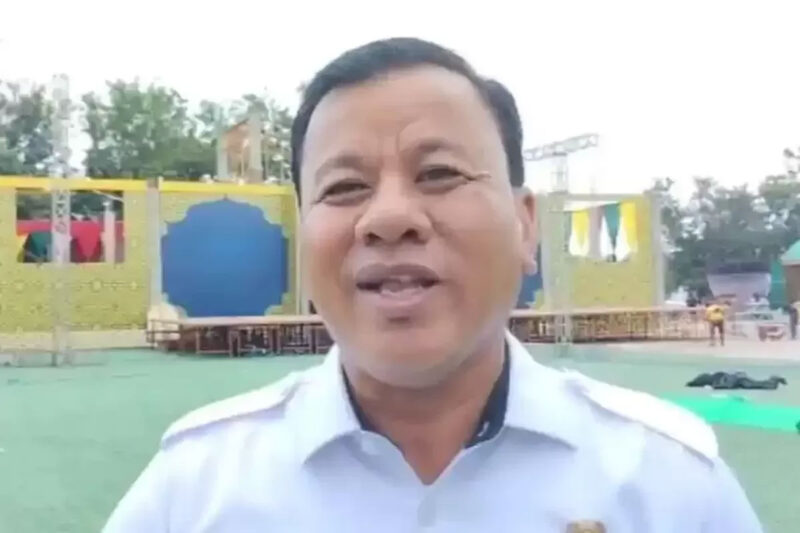 Bupati Kuansing, Suhardiman Amby, terjaring OTT KPK(Tribun Pekanbaru/Guruh Budi Wibowo)