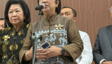 Deputi Gubernur Senior Bank Indonesia (BI) Destry Damayanti dalam jumpa pers di Gedung DPR, Senayan, Jakarta, Senin (29/6/2026). (KOMPAS.com/ADHYASTA DIRGANTARA)