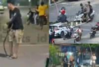 Aksi anarkisme kelompok remaja yang diduga kuat merupakan komplotan geng motor kembali mengguncang ketenangan warga Kota Jambi. 
