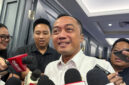 Mensesneg Prasetyo Hadi saat ditemui di Gedung DPR, Senayan, Jakarta, Rabu (15/7/2026). (KOMPAS.com/ADHYASTA DIRGANTARA)
