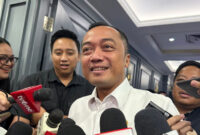 Mensesneg Prasetyo Hadi saat ditemui di Gedung DPR, Senayan, Jakarta, Rabu (15/7/2026). (KOMPAS.com/ADHYASTA DIRGANTARA)
